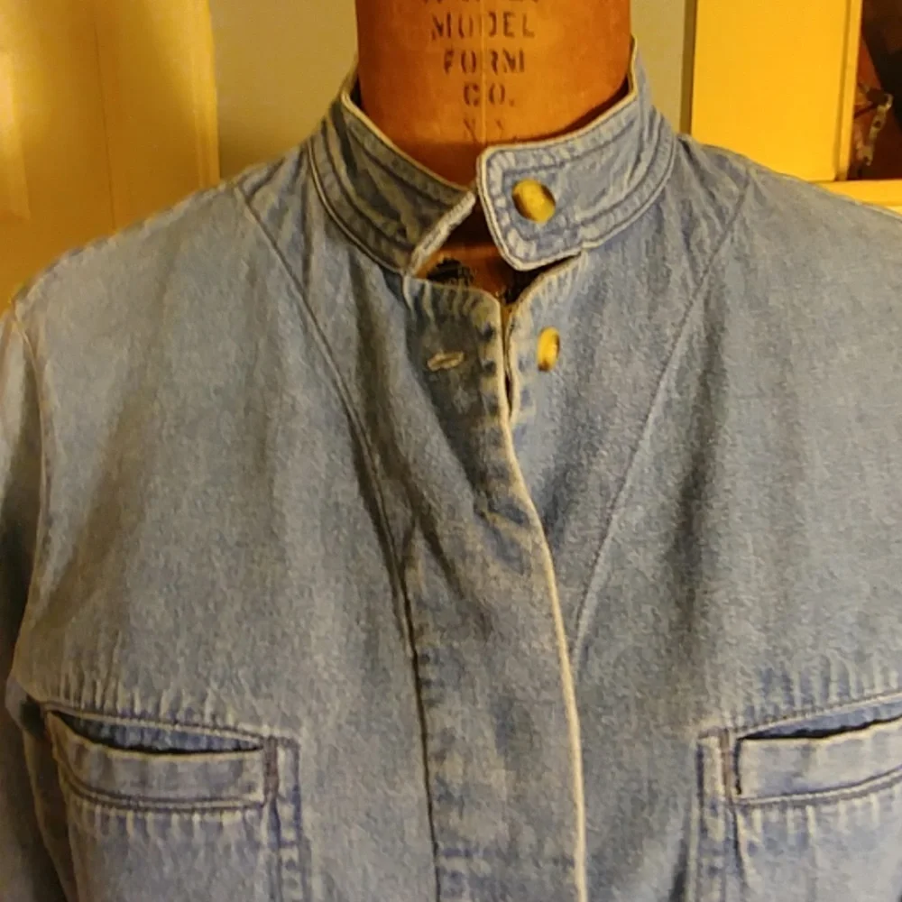 Ruff Hewn denim blouse